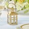 Kate Aspen Decorative Lanterns Candle Holder Set of 12 - Distressed Metal Vintage Mini Lantern Decorative Wedding Centerpieces for Tables, Accent Pieces & Home Decor, Farmhouse Decor, Fall Decor …